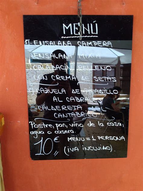 Carta del restaurante Sidrería El Gato Negro Oviedo Plaza Trascorrales