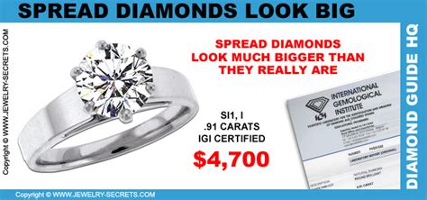 What Are Spread Diamonds Jewelry Secrets