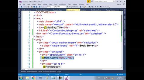 Asp Net Mvc Course Bookstore Real Application Creating The