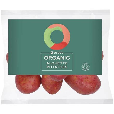 Ocado Organic British Red Alouette Potatoes Ocado