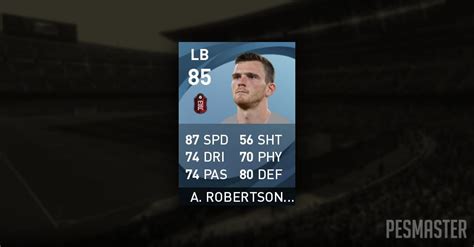 Andrew Robertson Pes Stats