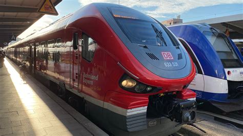 Fahrt mit dem Pesa Link Br 633 von Geltendorf nach München mit Rennen