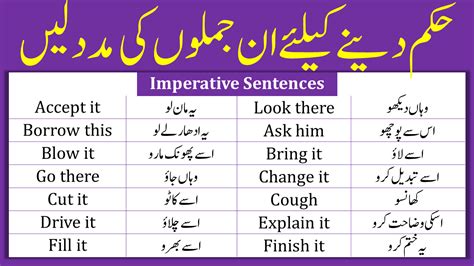 Imperative Sentences Examples And Definitions Engrabic