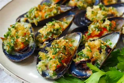 Japanese Baked Mussels Recipe