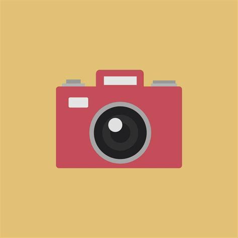 Vintage Camera Flat Design Vector Illustration 29776995 Vector Art At