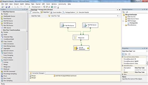 Sql Server Integration Services Ssis Merge Join Transformation In Ssis