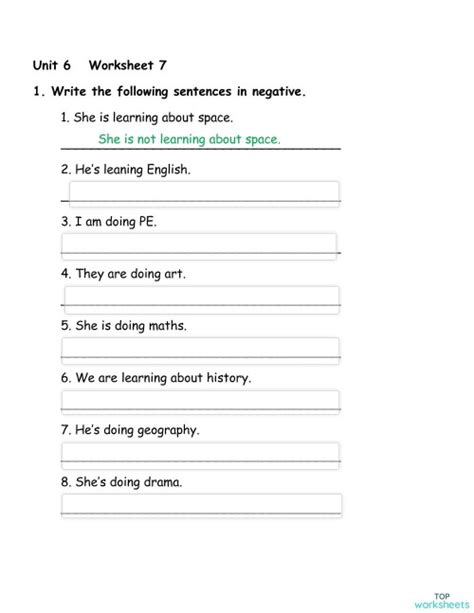 Ing Verbs Present Continuous Interactive Worksheet Topworksheets