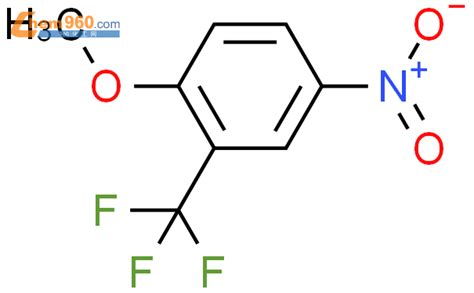 654 76 2 2 甲氧基 5硝基三氟甲苯化学式结构式分子式molsmiles 960化工网