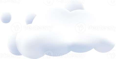 3d Render Cloud Illustration Texture Icon 20050476 PNG