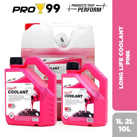 Pro Long Life Coolant Pink L Liter L Liters L