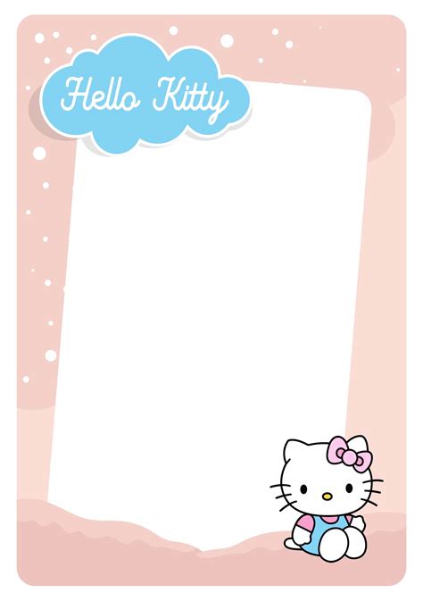 Hello Kitty Printable Paper