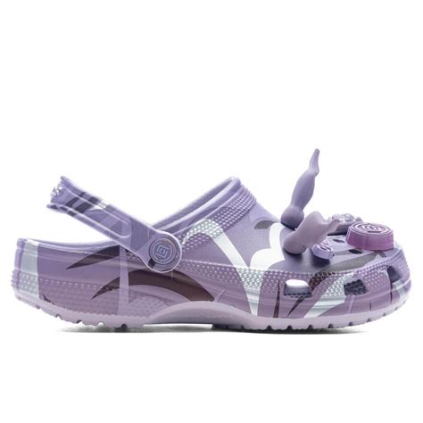 Crocs X Clot Classic Clog Mauve Mist Feature