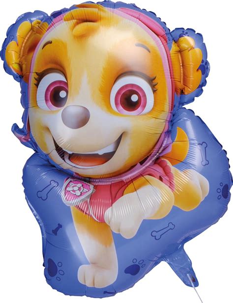 TIB Heyne Folien Ballon Paw Patrol Skye Playpolis