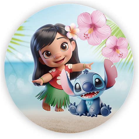 Mini Painel Lilo E Stitch Sublimado D Sublitex Pain Is Sublimados