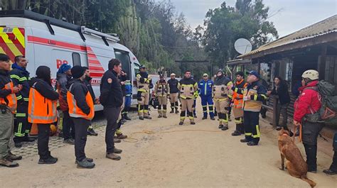 FOTOS Olmué continúa intensa búsqueda de hombre extraviado en el