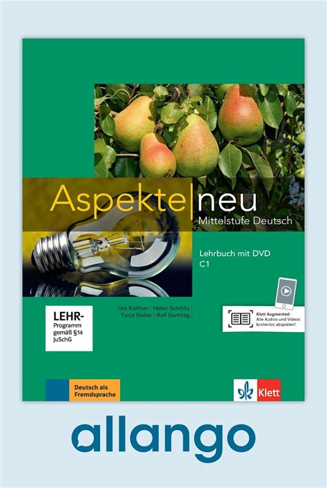 Aspekte Neu C Digitale Ausgabe Allango Lehrbuch Mit Videos Klett