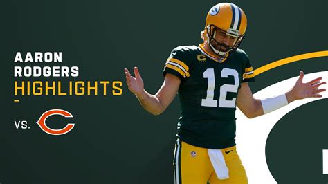 Aaron Rodgers' Best Plays from 3-TD Game vs. Bears | NFL 2021 Highlights - Win Big Sports