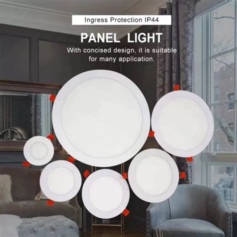 Iyi fiyat su geçirmez IP44 3w 6w 9w 12w 18w 24w düz Led Panel lambası