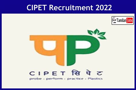 CIPET Recruitment 2022 Out Consultant Lecturer Instructor Jobs