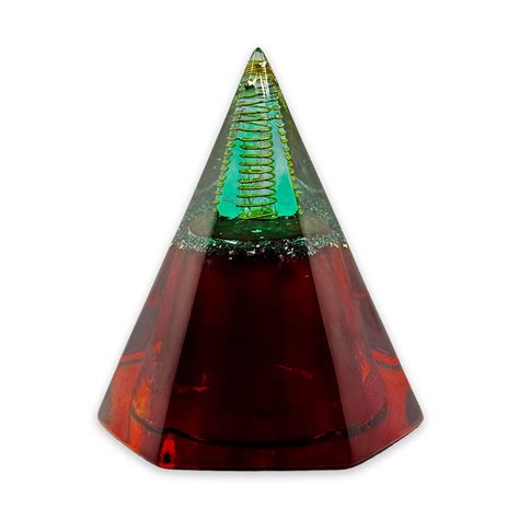 Elemental Essence - Handmade Orgonite Pyramid Orgone Generator