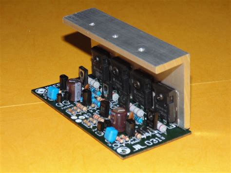 Rangkaian Amplifier Ocl Watt Beserta Layout