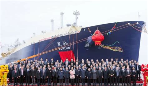 Hudong Zhonghua Hands Over 3rd LNG Carrier To COSCO And CNPC