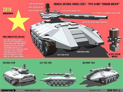 Chinese Railgun Tank Concept image - ModDB