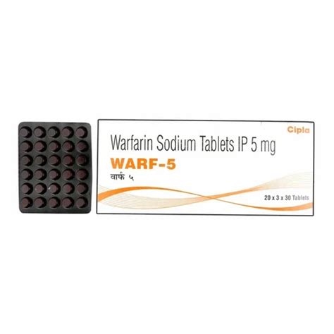 warfarin sodium  mg  stripe warfarin sodium tablets  nagpur