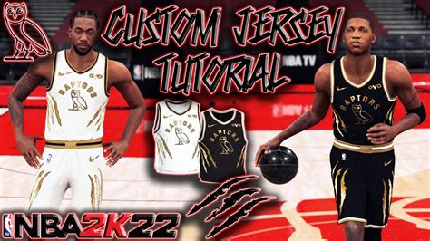 Toronto Raptors Ovo Custom Jersey Tutorial How To Make Drake Ovo