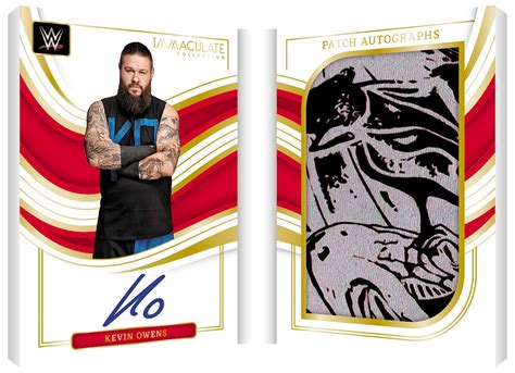 2023 Panini Immaculate Collection WWE Checklist Set Details