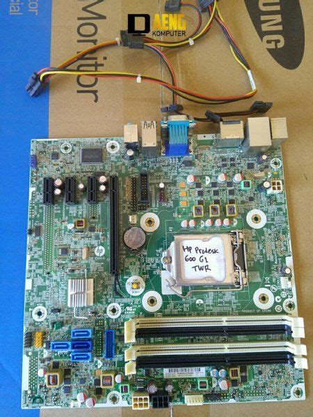 Motherboard Mainboard Mobo Pc Built Up Hp Prodesk G Tipe Twr