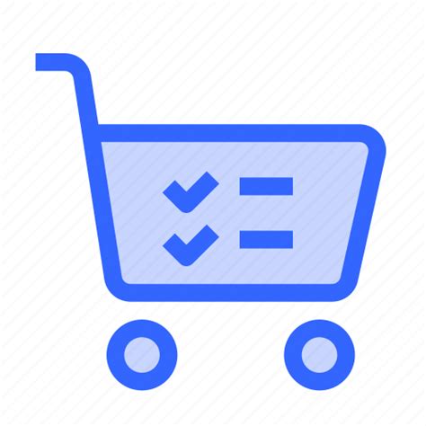 Cart, shopping, shop, list, store icon - Download on Iconfinder