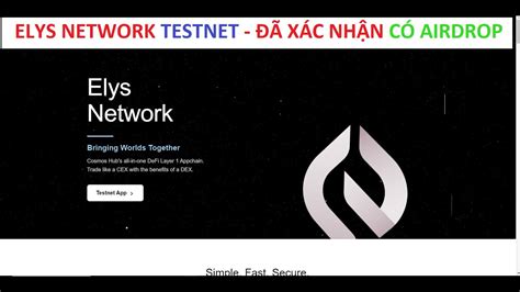 K O Free S N Airdrop Elys Network L B N Cosmos K O X C Nh N