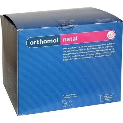 Orthomol Natal Granulat Kapseln Btl Kombipack St