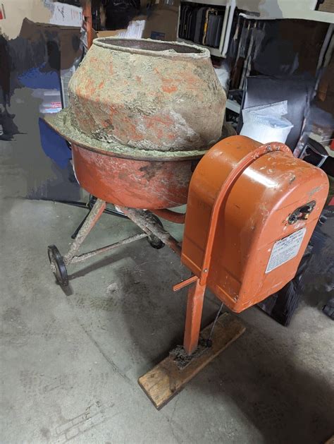 Central Machinery 3 1 2 Cubic Ft Cement Mixer Local Pickup Only In Mn Ebay