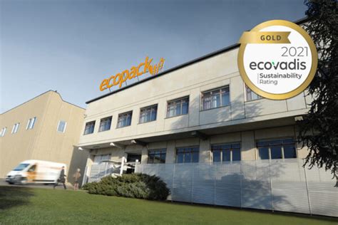 Ecopack Wins The Ecovadis Gold Medal Ecopack