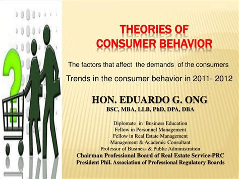 PPT - THEORIES OF Consumer Behavior PowerPoint Presentation, free ...