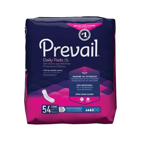 Ships Free Prevail Bladder Control Pads Light Moderate Maximum Ultimate