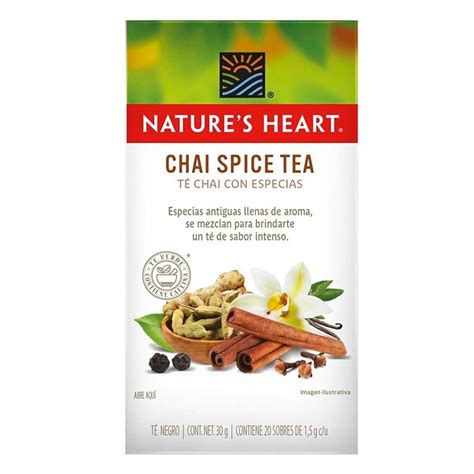 Té Chai Spice Natures Heart 30g Chedraui