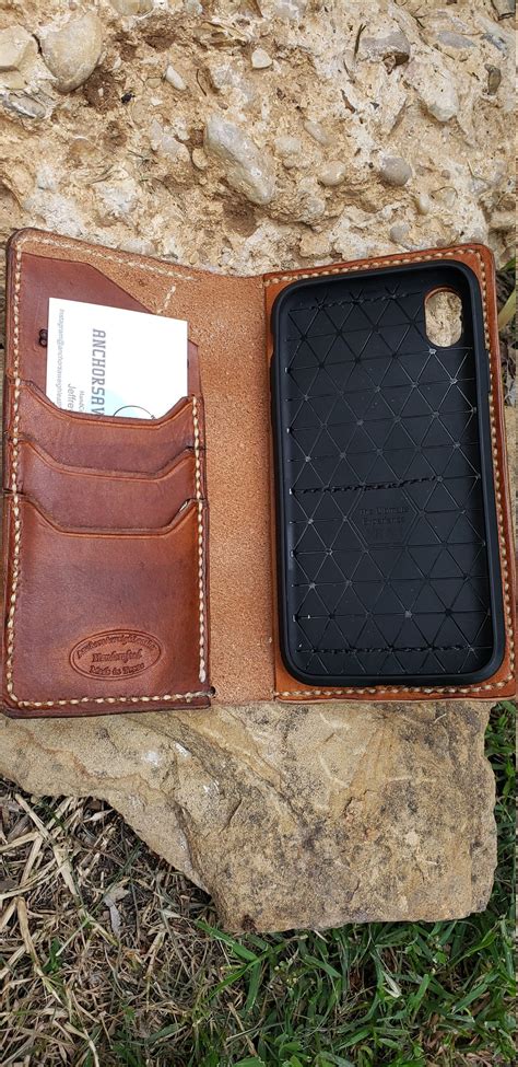 Leather Phone Wallet Case Leather Phone Case Flip Leather | Etsy