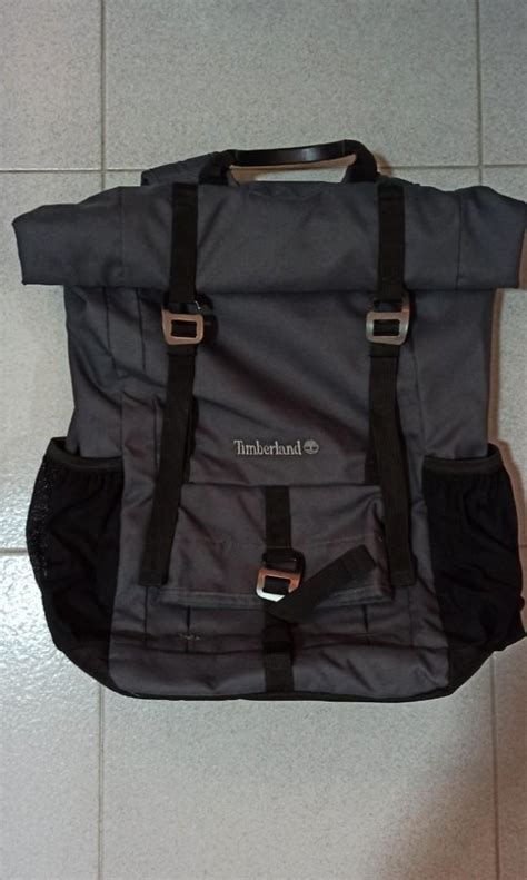 Timberland Crofton 24 Liter Waterproof Roll Top Backpack Mens Fashion