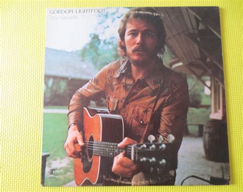 Vintage Records GORDON LIGHTFOOT Don QUIXOTE Country Record Gordon