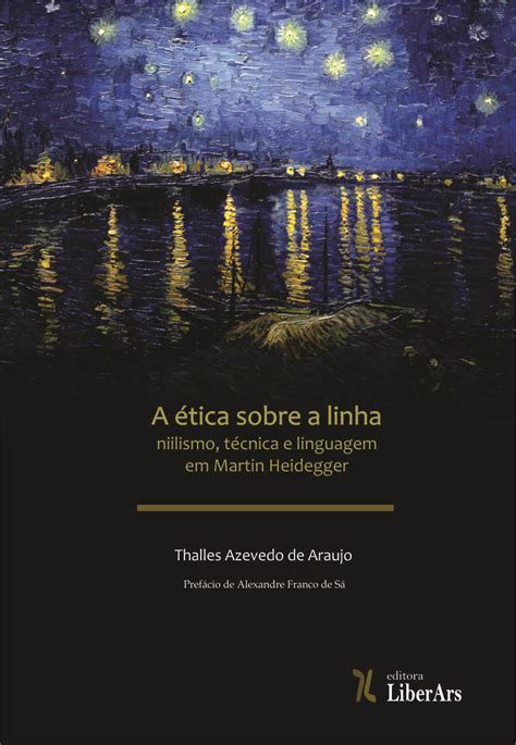 livro A ética sobre a linha niilismo técnica e linguagem em Martin