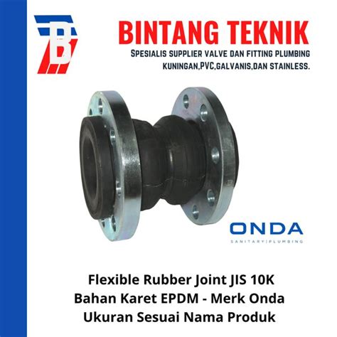 Jual Flexible Rubber Joint Inch Onda Jis K Di Lapak Toko