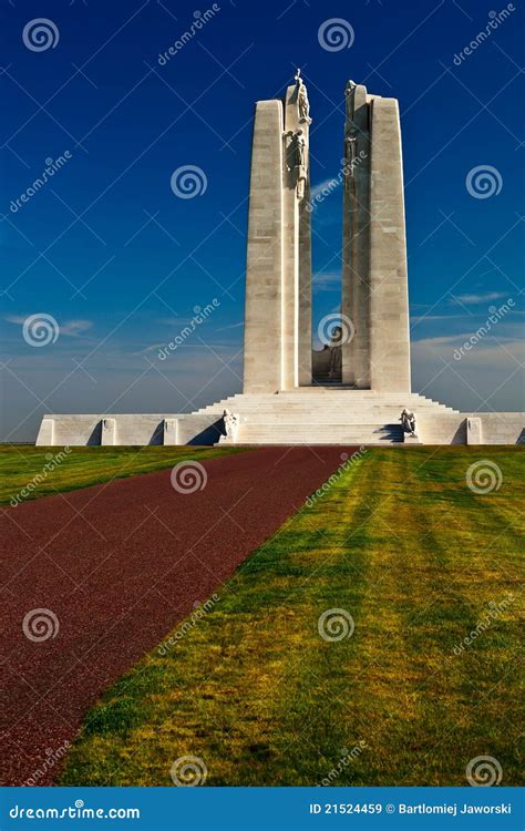 Canadian War Memorial Monument Stock Image Image Of Monument White