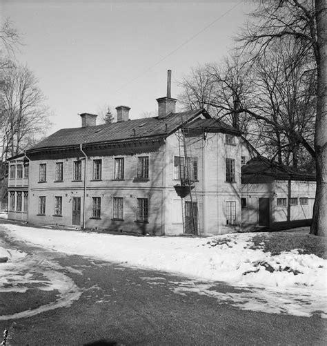 Akademiska sjukhuset - gamla öronkliniken, Uppsala 1949 ...