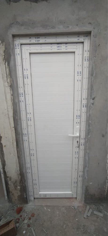 Hinged White Aluminium Door Thickness 6mm At Rs 560 Sq Ft In Lucknow