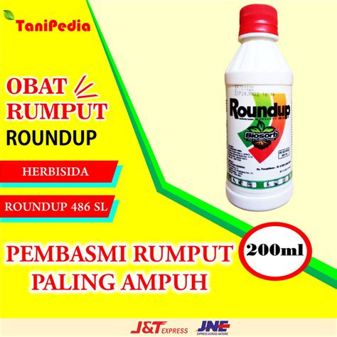 Jual Racun Obat Herbisida Pembasmi Rumput Liar Paling Ampuh Roundup