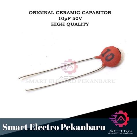 Jual Original Capacitor Ceramic Pf V Pf Kapasitor Keramik