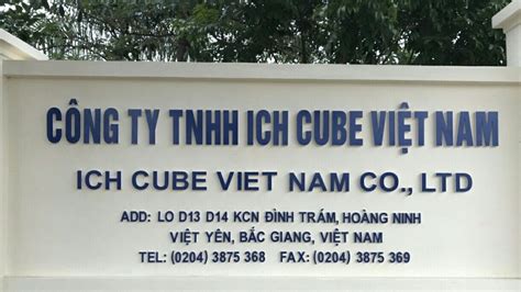 Công Ty TNHH Ich Cube Việt Nam ICH CUBE VIET NAM CO LTD tuyển dụng